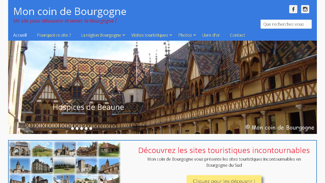 Capture d'écran de http://www.mon-coin-de-bourgogne.fr